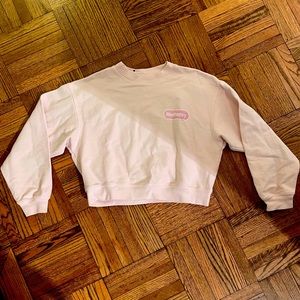 Madhappy gently worn crop sweatshirt size S